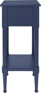 Linon Raleigh Navy Small Accent Table - Image 9