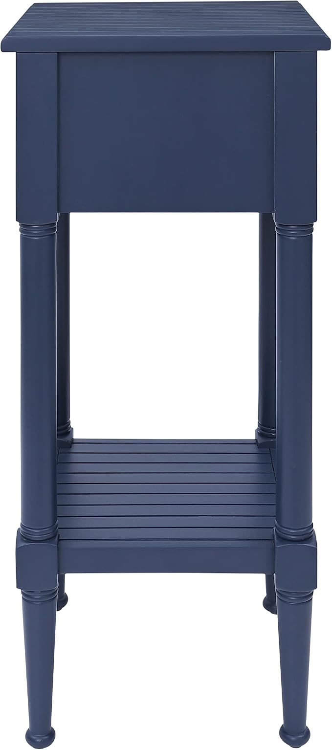 Linon Raleigh Navy Small Accent Table - Image 9