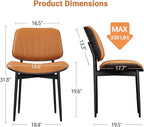 YaFiti Dining Chairs Set of 8, Mid Century Modern Dining Room and Kitchen Chairs - Image 2