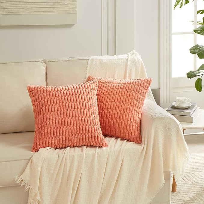 Fancy Homi 4 Packs Decorative Throw Pillow Covers - Image 7