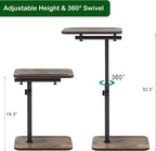 360° Swivel Sofa Side Table for Couch - Image 6