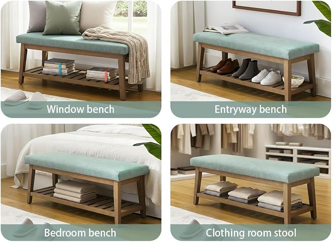 Zihanhome Entryway Shoe Bench - Image 5