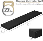 Sorbus Floating Shelves for Wall - Image 3