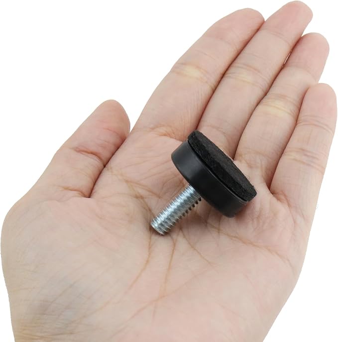 KUMGROT 1/4 Inch Furniture Leg Risers, Table Leg ExtendersWith Black Felt Pads - Image 4
