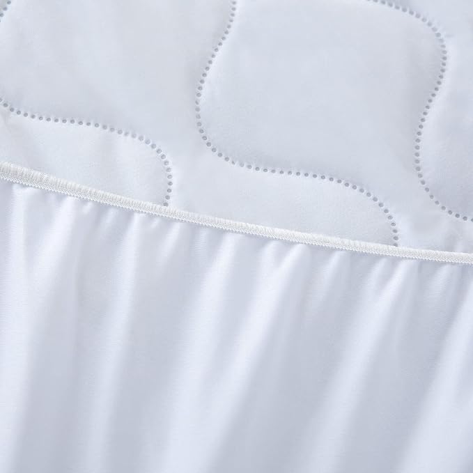 Kingnex Olympic Queen 66x80 Waterproof Quilted Mattress Protector Pad Super - Image 4