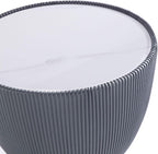 Manhattan Comfort Anderson Modern 18" Round End Table 2.0 | Ceramic Marble - Image 5
