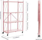 BRIAN & DANY 4-Tier Foldable Storage Shelves - Image 3