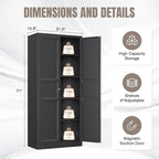 Yizosh Metal Storage Cabinet - Image 2