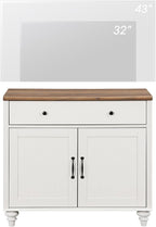 WAMPAT TV Stand for 43 inch TV - Image 5