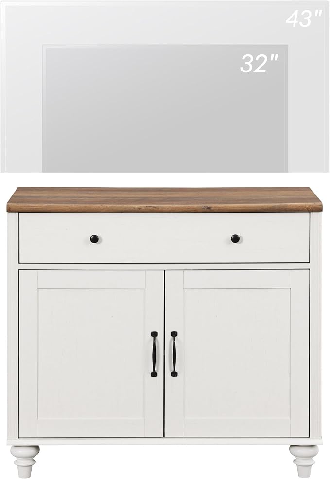 WAMPAT TV Stand for 43 inch TV - Image 5