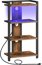 HOOBRO 4-Tier AV Media Stand, Media Console by HOOBRO