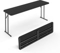 VINGLI 5 FT Narrow Folding Table, Home Work by VINGLI