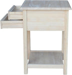 International Concepts, 25.6"H Rectangular Lamp/ End/ Side Table, 2 Drawers - Image 10