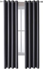 ChrisDowa Blackout Curtains for Bedroom and Living Room 84 Inches Long | 2 - Image 7