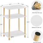 Apicizon 3 Tier Nightstand, End Table - Image 2
