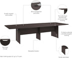 Bush Business Furniture 120-inch Office Conference Table - Image 7