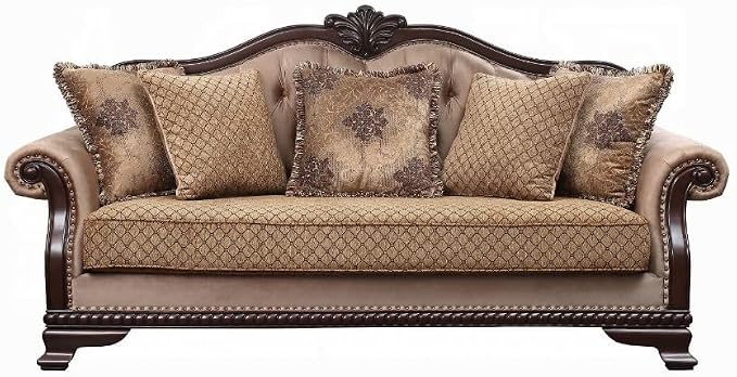 4PS Traditional Collection Living Room Set Formal Luxury Sofa Set Includes Sofa - Image 2