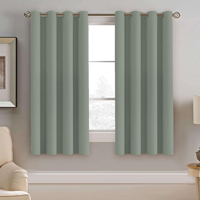 H.VERSAILTEX Blackout Window Curtain Panels Thermal Insulated Room Darkening by HVERSAILTEX