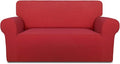 PureFit Stretch Loveseat Covers Fleece Couch Covers by PureFit