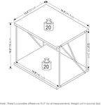 Furinno Industrial Multipurpose Side Table - Image 3