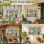Bestylez Garden Gifts I Really Need All These Plants Vintage Gardening Signs for Home Garden Greenhouse Living Room Bedroom Yard Outdoor Decor 8X12 Inch (3362) - Image 3