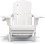 SERWALL Adirondack Chair with Cup Holders - Image 10