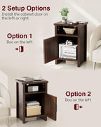 YESHOMY Farmhouse Modern Nightstand - Image 7