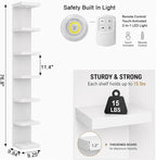 LitaEther Versatile 7 Tier Wall Shelf Unit, Display Floating Shelf - Image 3