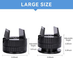 4 Pack Heavy Duty Bed Risers - Image 2