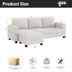 Youmumeub Sectional Sofa and Couches - Image 2
