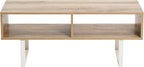 Household Essentials Jamestown TV Stand Coffee Table - Image 6