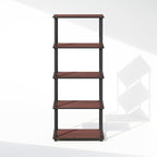 Furinno Turn-N-Tube Book Shelf, 5-Tier Bookshelf, Bookcase - Image 6