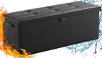 ENGPOW Storage Ottoman, Fireproof Folding Bench - Image 10