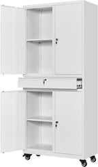 Yizosh Metal Garage Storage Cabinet by Yizosh