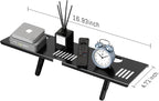 CABTE Adjustable Steel TV Top Shelf, Floating TV Stand, Universal Monitor Shelf - Image 2