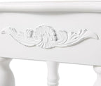 Sunshine Megastore Carved White Side Table - Image 8