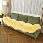 LLB Genuine Sheepskin Area Rug Wool Rug Fur Carpet Fluffy Shaggy Fur Rug - Image 5