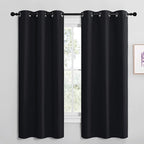 NICETOWN Bathroom Blackout Thermal Curtains and Drapes by NICETOWN