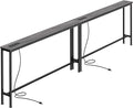 SUPERJARE 102.4 Inch Sofa Table by SUPERJARE