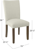 HomePop Classic Parsons Dining Chair - Image 3