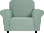ZNSAYOTX Super Stretch Chair Slipcover, New Striped Sofa Chair Covers - Image 7