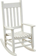 Oversized Outdoor Wooden Rocking Chair by Unknown