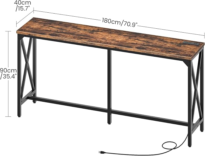 CHOEZON 70.9'' Bar Table, Kitchen Dining Table - Image 5