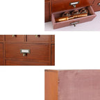 12 Drawers Apothecary Cabinet - Image 6