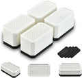 EclatBain Rectangle Bed Risers Furniture Risers Heavy-Duty Rectangular by Unknown