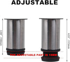 4 Pack Furniture Legs 2 Inch Patas Para Muebles Adjustable Furniture Feet - Image 5
