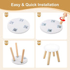 Wooden Step Stool for Kids, Children's Stool Matched Sensory Table, Children - Image 6