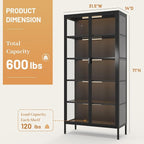 Eltean 71" H Display Cabinet - Image 2