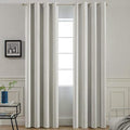 Yakamok Room Darkening Curtains 52x90 inch Length Light Beige-Living Room | 2 by Yakamok