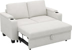 Belffin Chenille Sectional Sleeper Sofa - Image 8